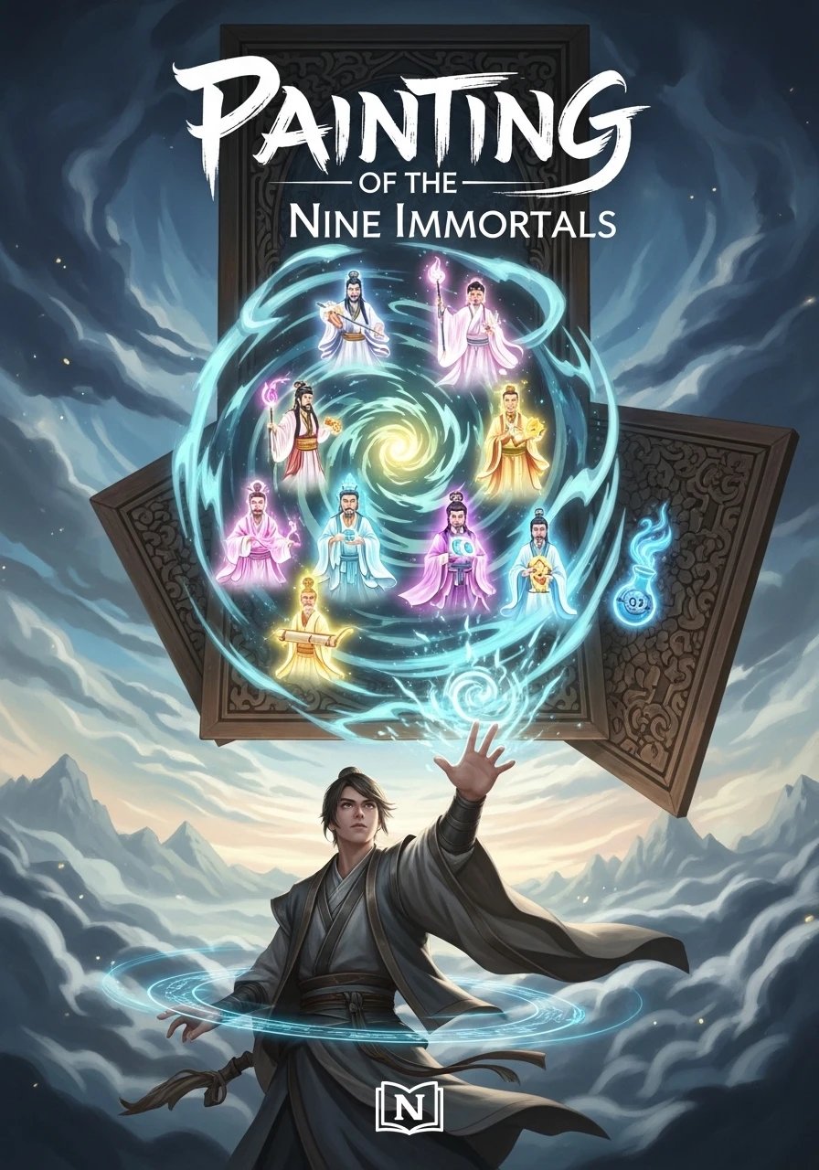 Painting of the Nine Immortals